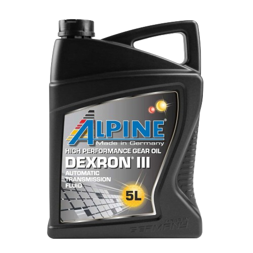 Трансмиссионное масло ALPINE ATF Dexron III, 5л